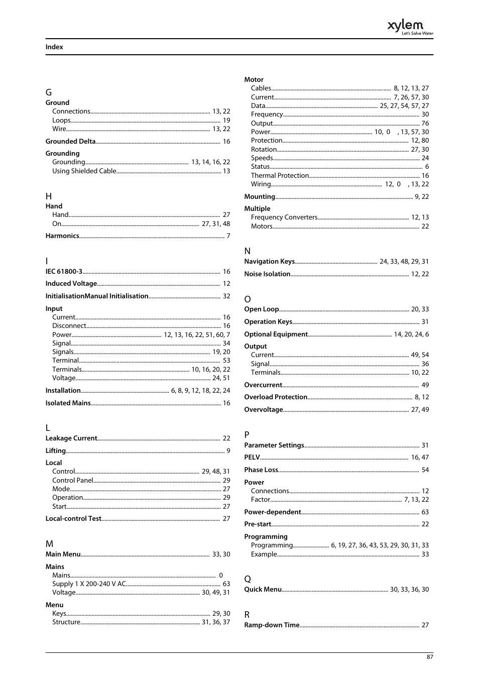 Bell & Gossett P2001487 Technologic Pump Controller User Manual | Page 90 / 93