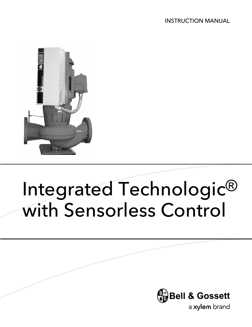 Bell & Gossett P2001489 Integrated Technologic with Sensorless Control User Manual | 56 pages