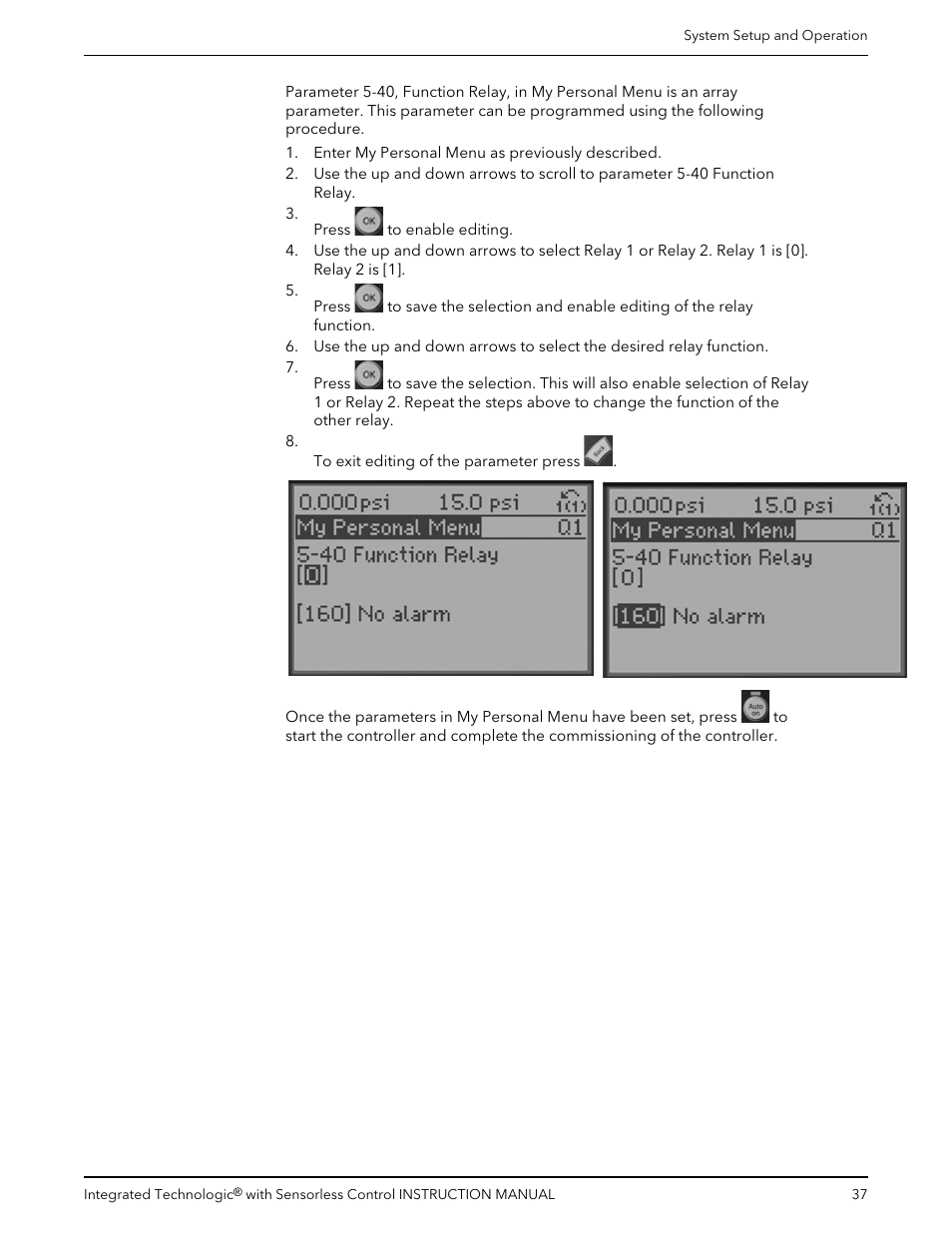 Bell & Gossett P2001489 Integrated Technologic with Sensorless Control User Manual | Page 39 / 56