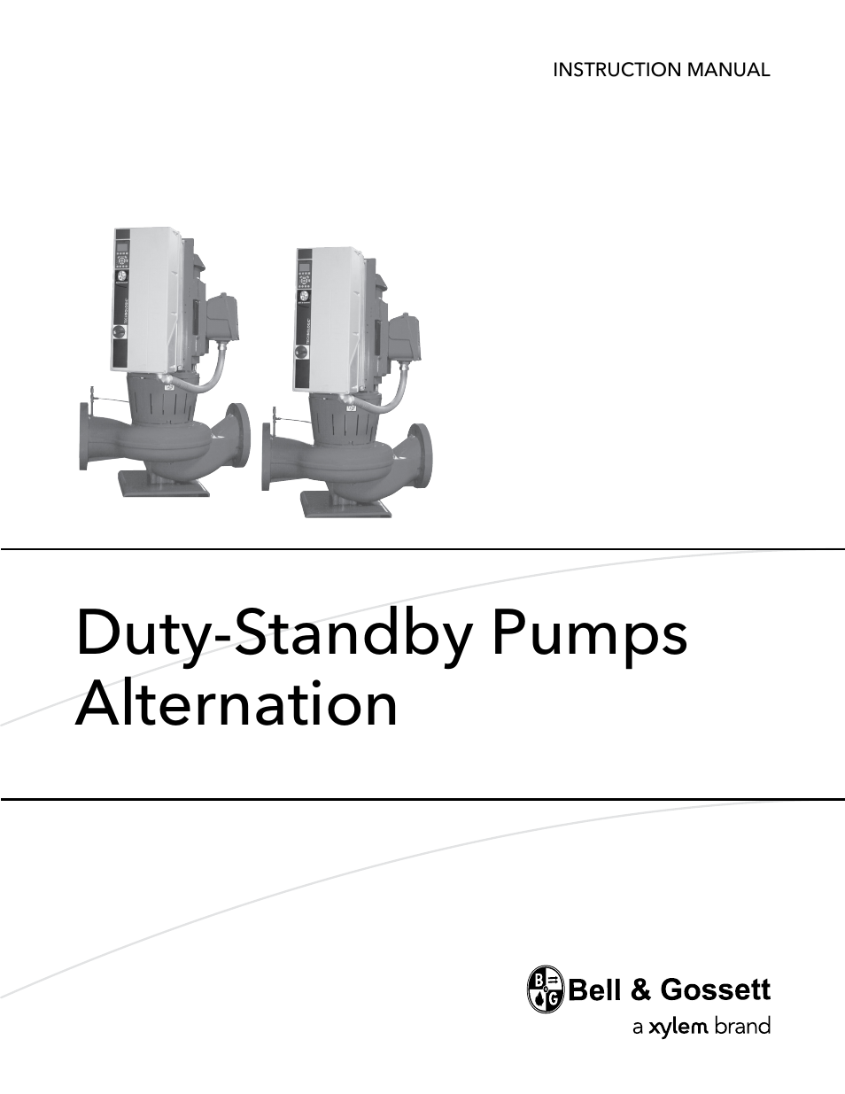 Bell & Gossett P2002379A Duty-Standby Pumps Alternation User Manual | 12 pages