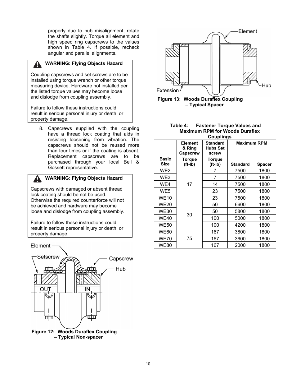 Xylem P5002169B Series VSX VSH, VSC, AND VSCS User Manual | Page 13 / 42