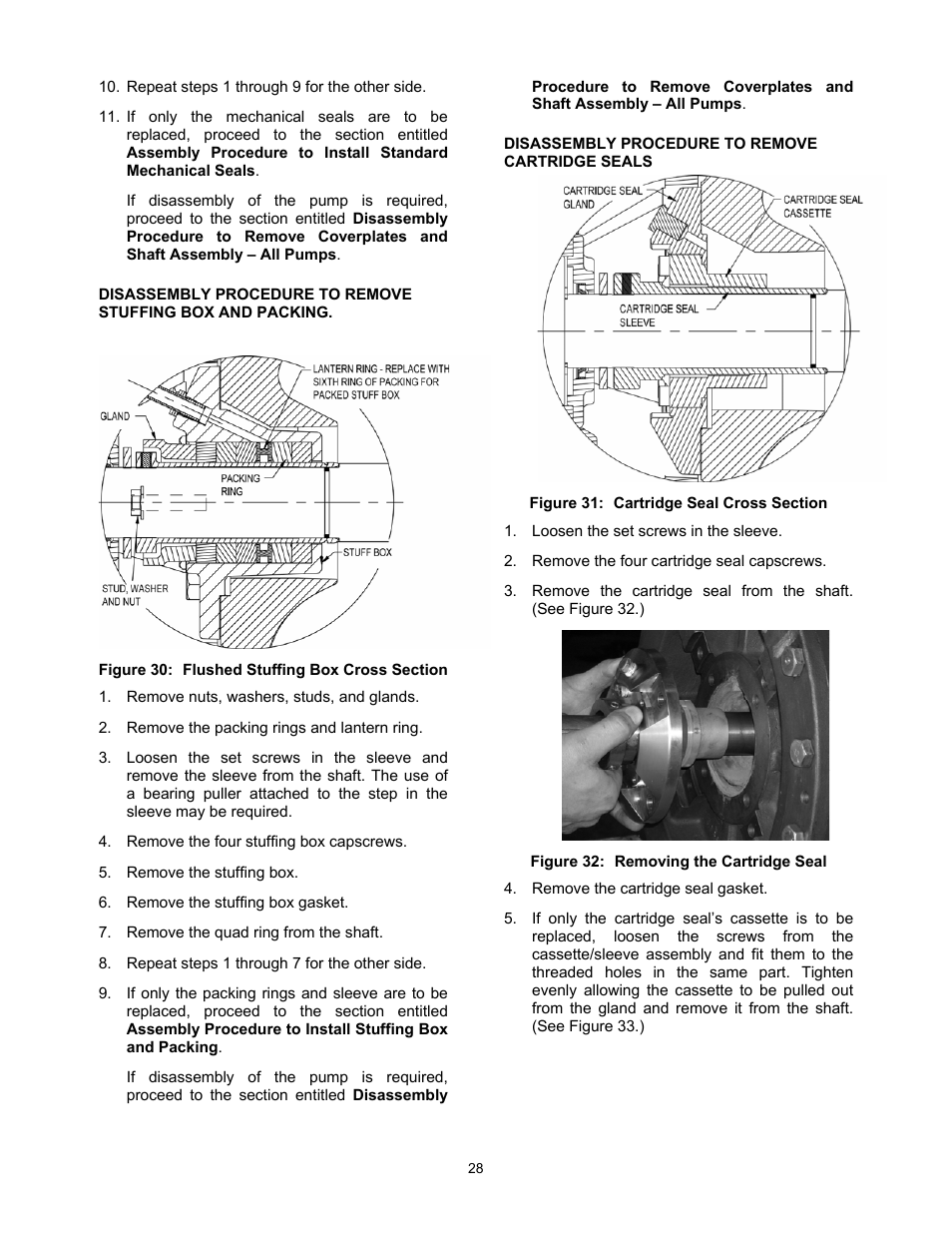 Xylem P5002169B Series VSX VSH, VSC, AND VSCS User Manual | Page 31 / 42