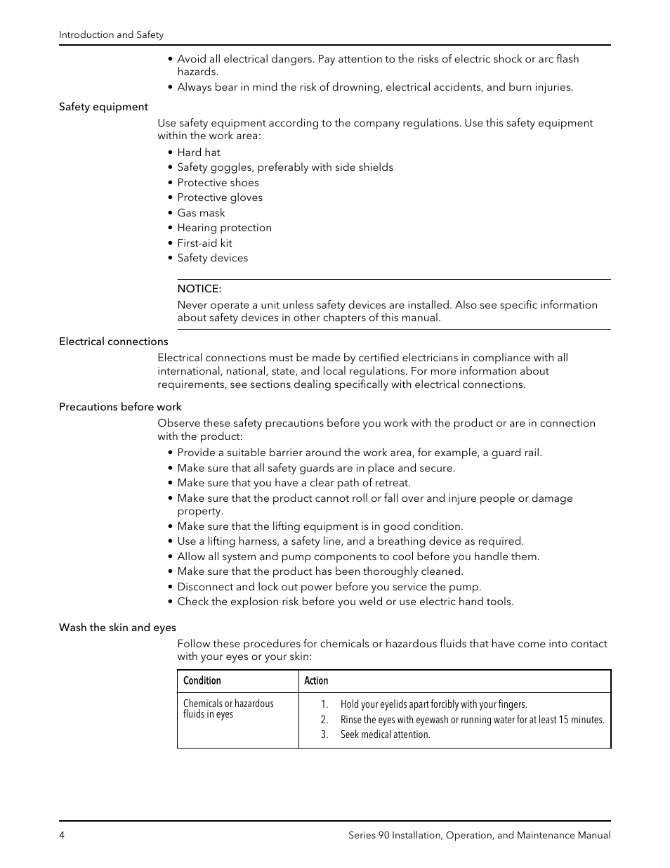 Xylem P81547D Series 90 In-Line Centrifugal Pump User Manual | Page 5 / 25