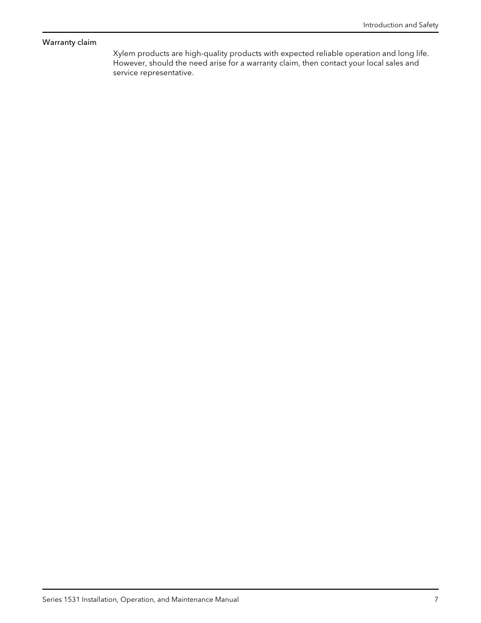 Bell & Gossett P81567F Series 1531 User Manual | Page 9 / 30