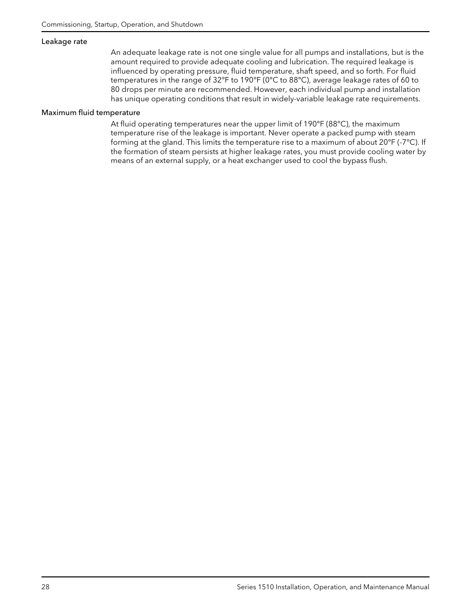 Xylem P81673H Series 1510 User Manual | Page 30 / 44