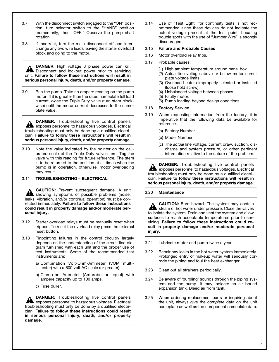 Bell & Gossett S11574C Heat Transfer Package with Air Separation User Manual | Page 7 / 8