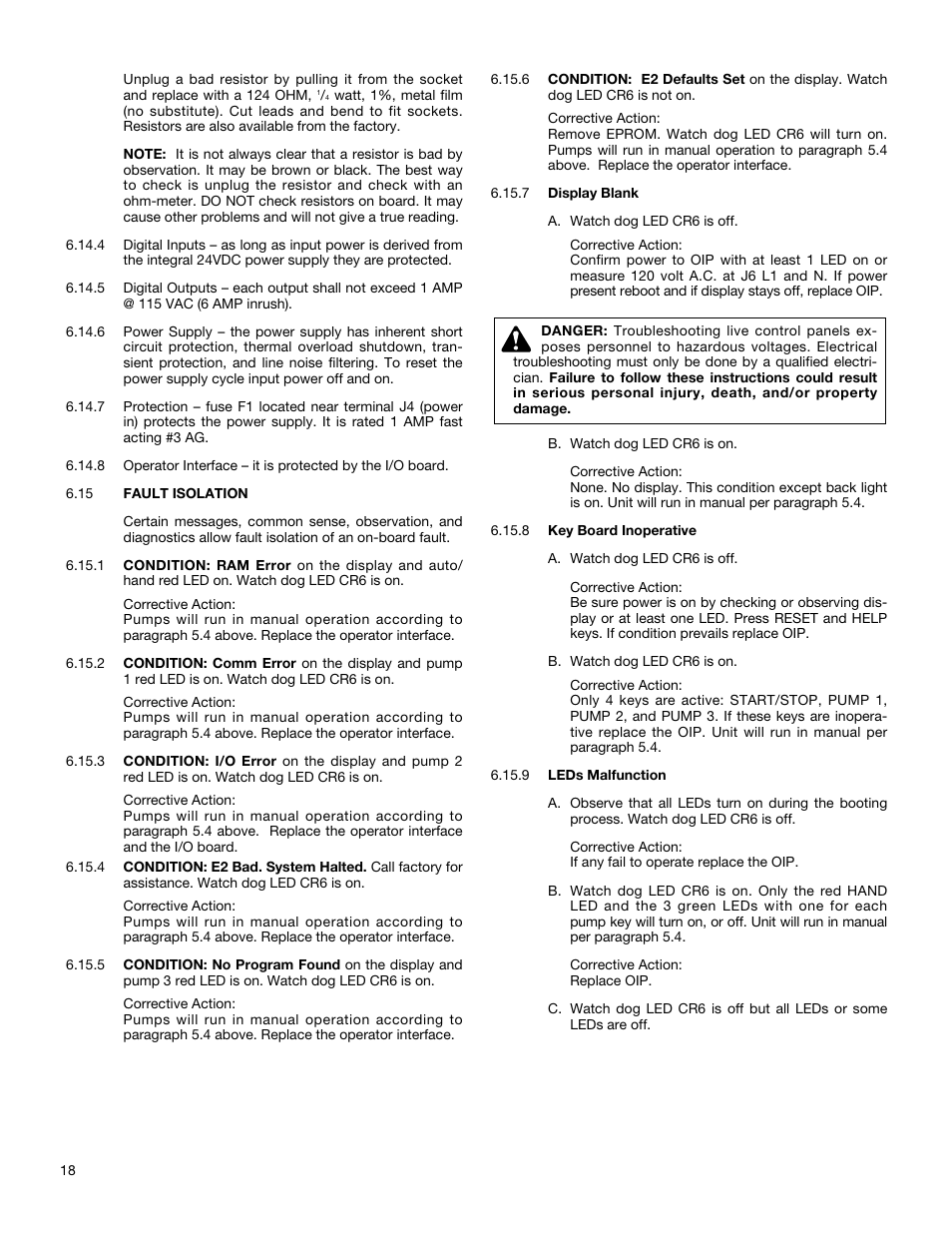 Bell & Gossett S12596B Technologic 350 Pump Controller User Manual | Page 18 / 24