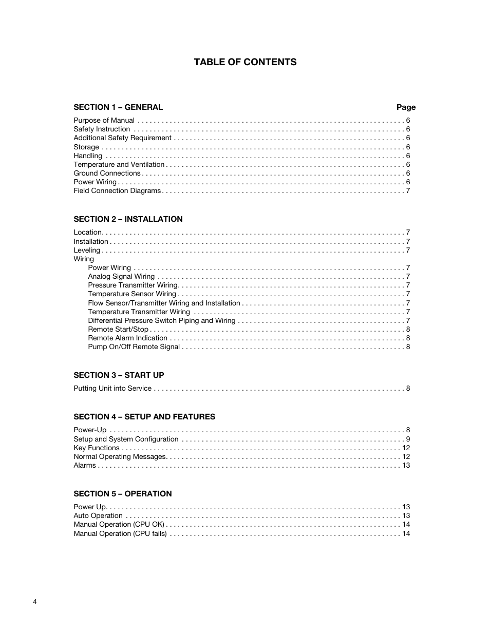 Bell & Gossett S12596B Technologic 350 Pump Controller User Manual | Page 4 / 24