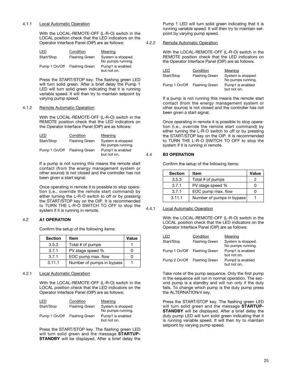 Bell & Gossett S13641B Technologic 5500 Series Pump Controller User Manual | Page 25 / 38
