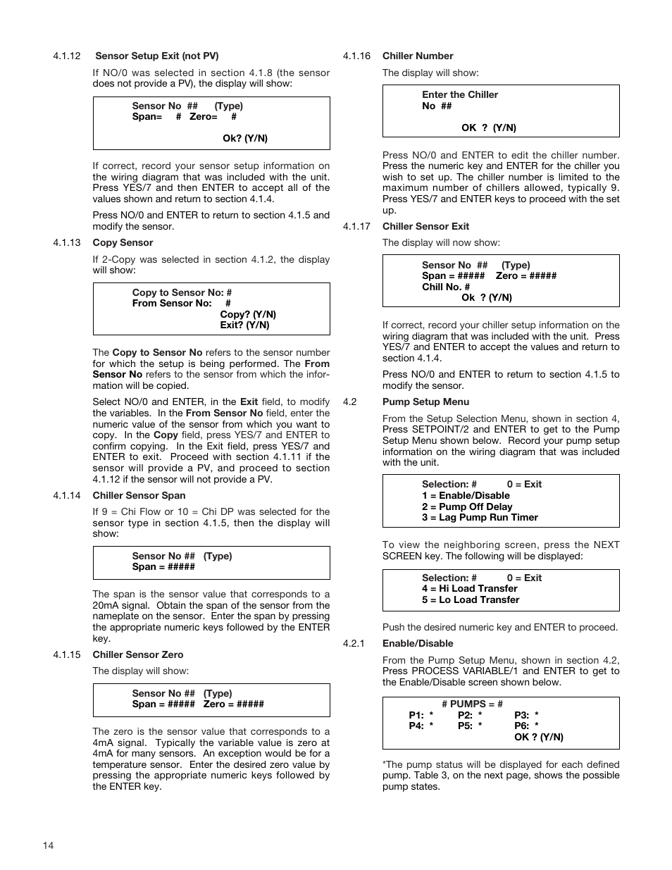 Bell & Gossett S14334B Technologic 5500 Series Variable Primary Pump and Valve Controller User Manual | Page 14 / 54