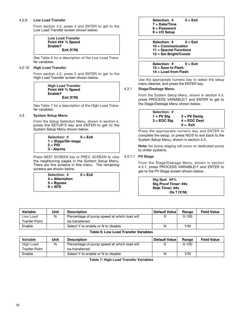 Bell & Gossett S14334B Technologic 5500 Series Variable Primary Pump and Valve Controller User Manual | Page 16 / 54