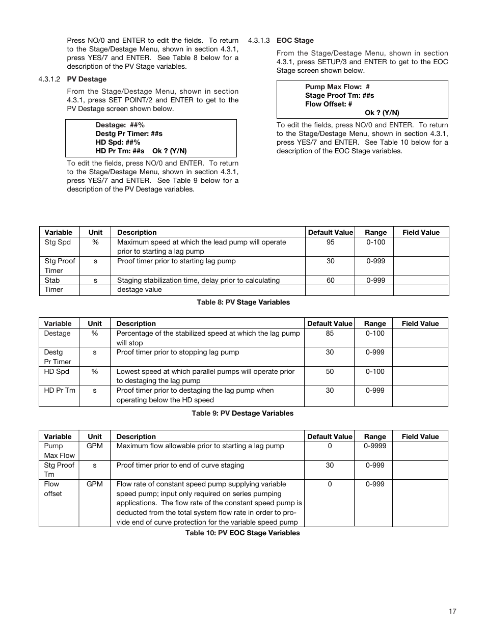 Bell & Gossett S14334B Technologic 5500 Series Variable Primary Pump and Valve Controller User Manual | Page 17 / 54