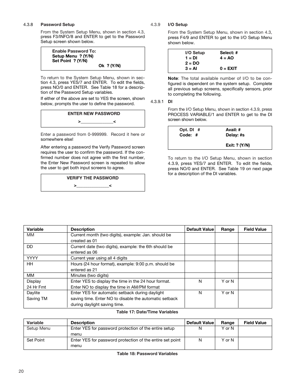 Bell & Gossett S14334B Technologic 5500 Series Variable Primary Pump and Valve Controller User Manual | Page 20 / 54