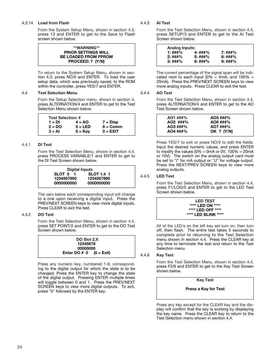 Bell & Gossett S14334B Technologic 5500 Series Variable Primary Pump and Valve Controller User Manual | Page 24 / 54