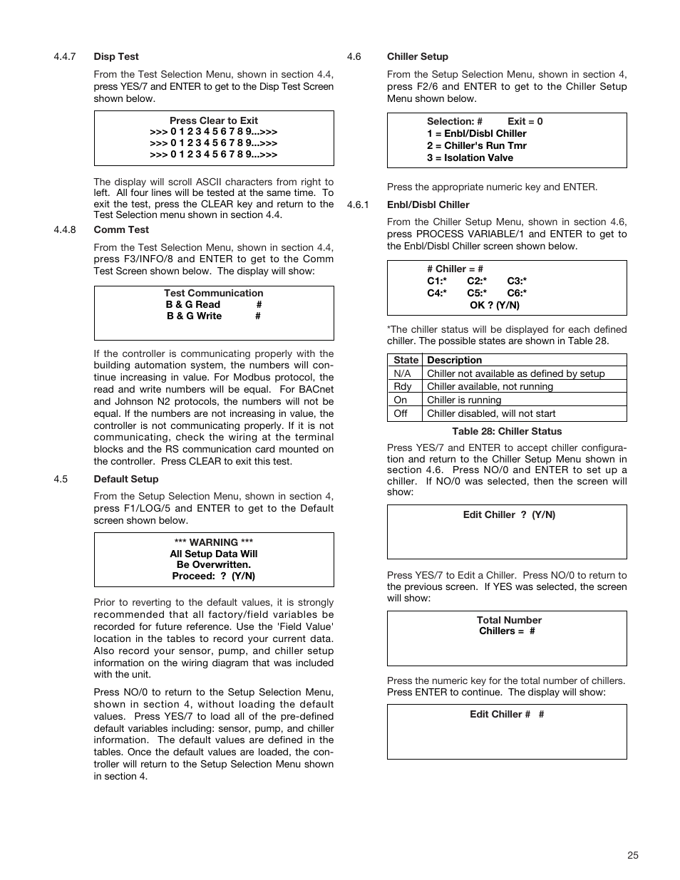 Bell & Gossett S14334B Technologic 5500 Series Variable Primary Pump and Valve Controller User Manual | Page 25 / 54