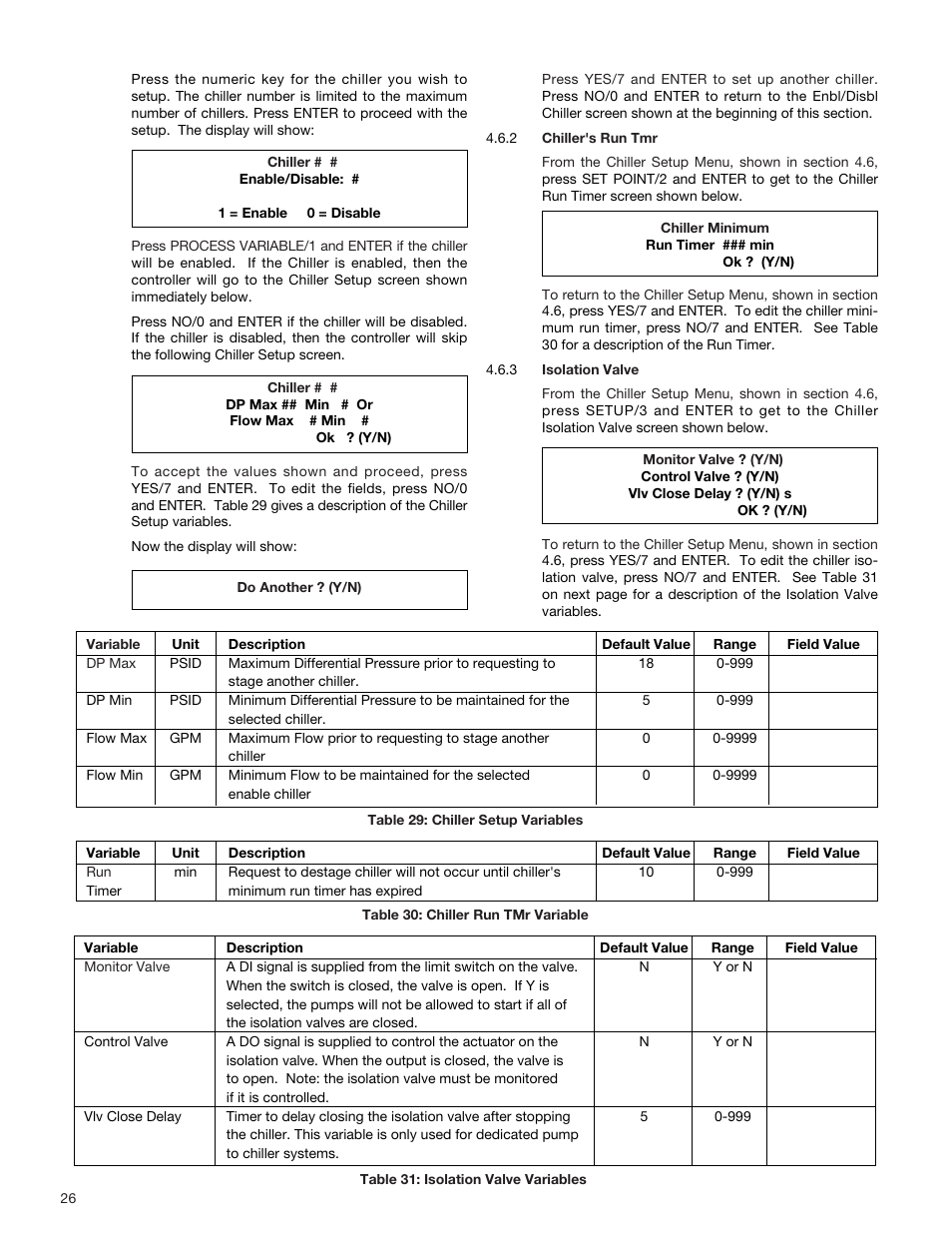 Bell & Gossett S14334B Technologic 5500 Series Variable Primary Pump and Valve Controller User Manual | Page 26 / 54