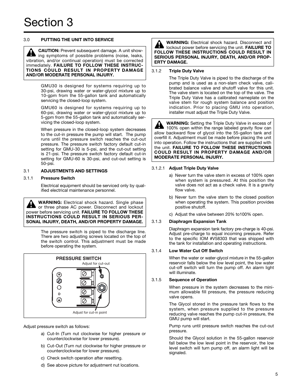 Bell & Gossett S14362C Glycol Make-up Unit User Manual | Page 5 / 10