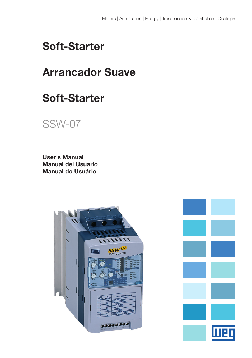 Xylem SSW-07 Soft-Starter User Manual | 161 pages