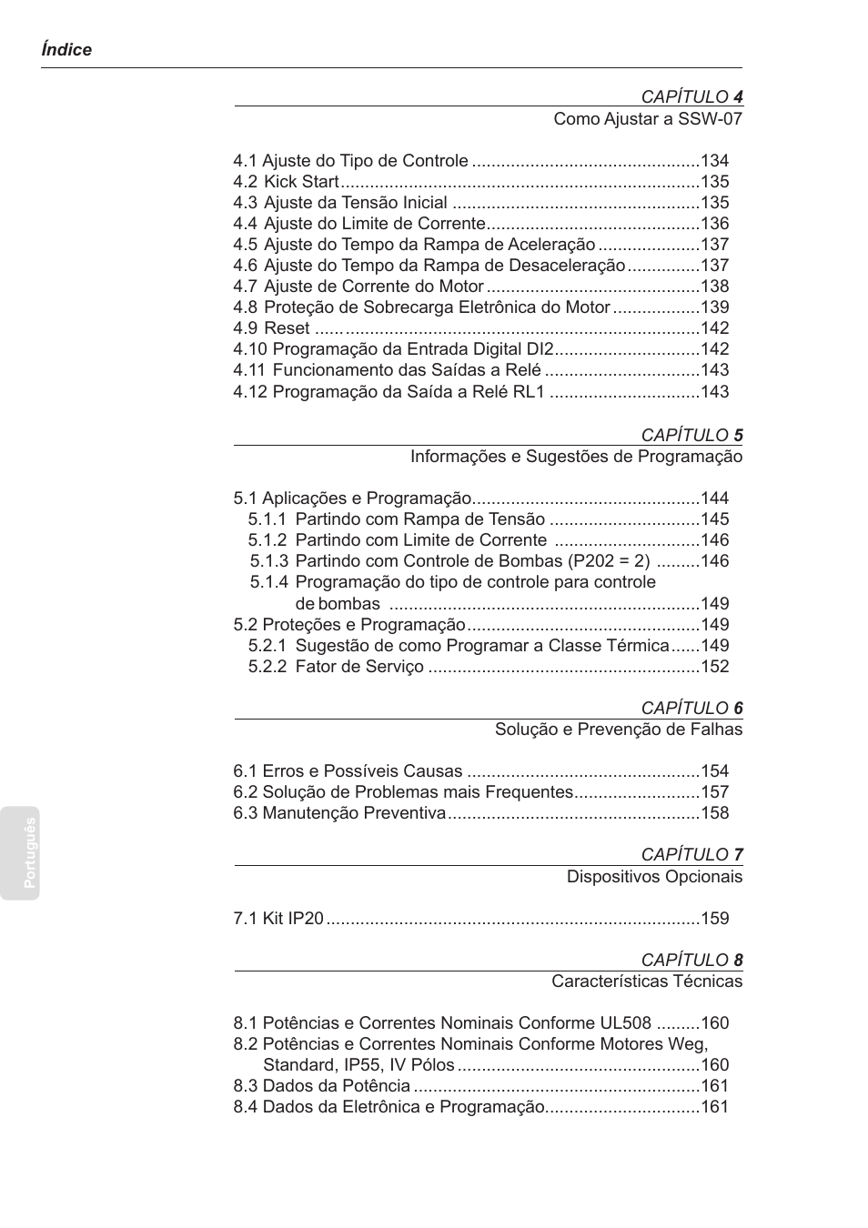 Xylem SSW-07 Soft-Starter User Manual | Page 110 / 161