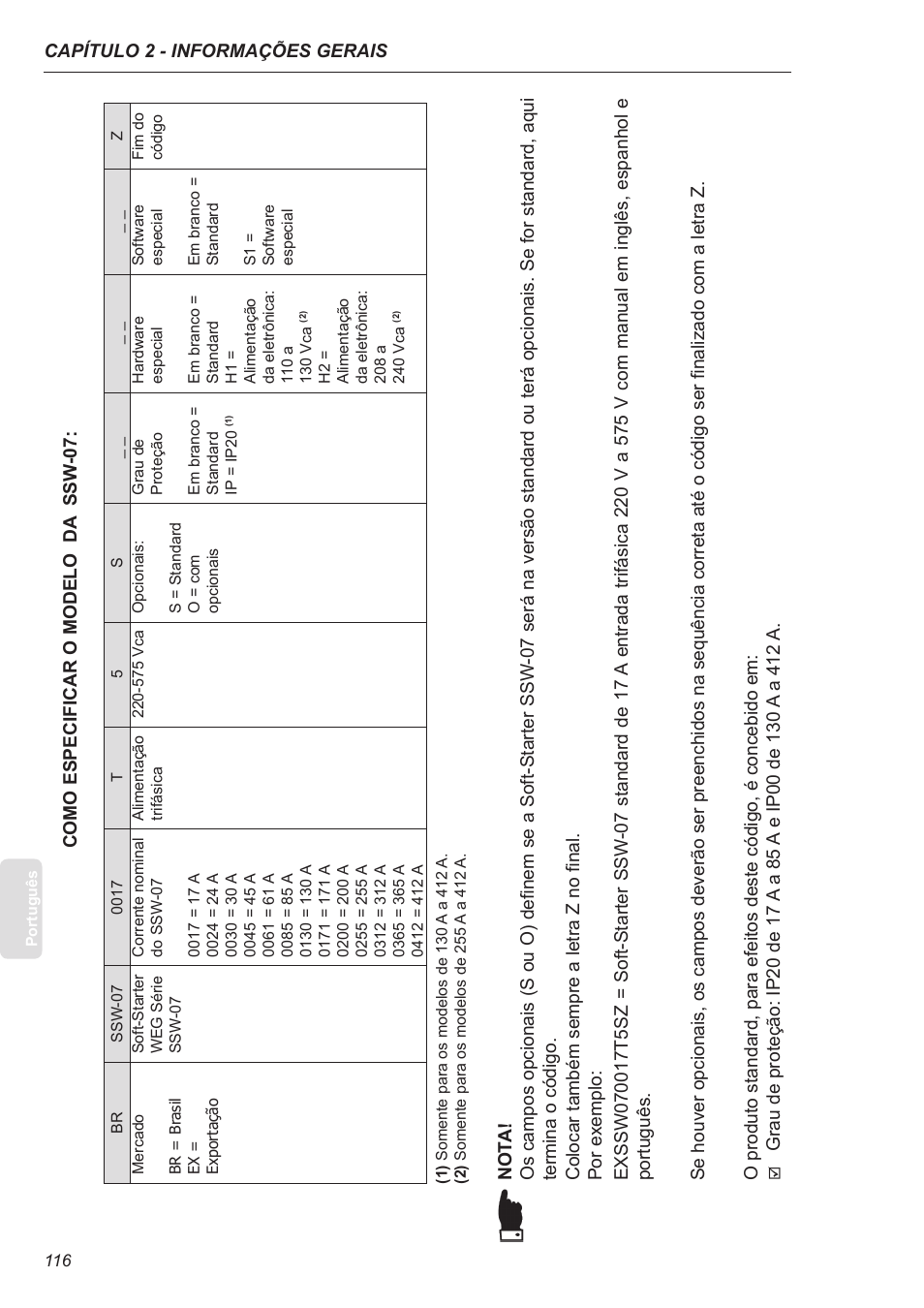 Xylem SSW-07 Soft-Starter User Manual | Page 116 / 161