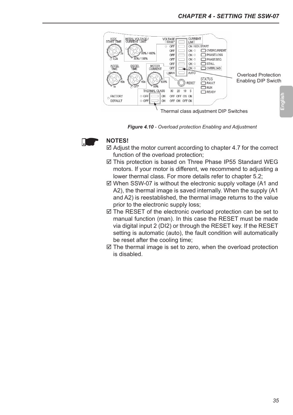 Xylem SSW-07 Soft-Starter User Manual | Page 36 / 161