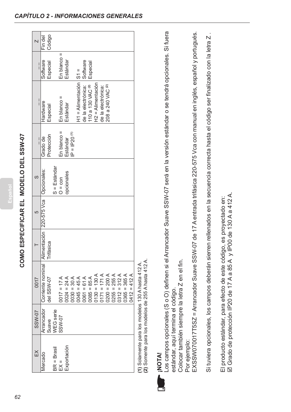 Xylem SSW-07 Soft-Starter User Manual | Page 63 / 161