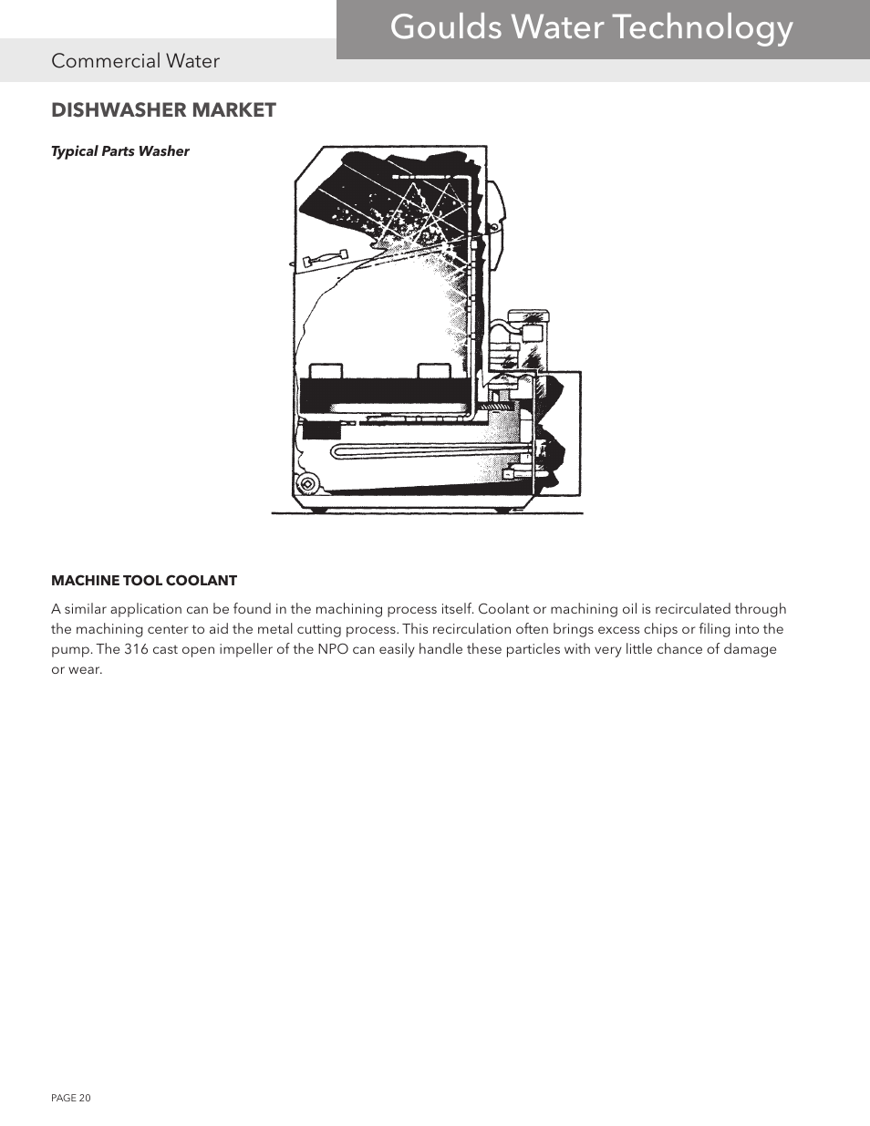 Goulds water technology | Xylem NPOPTM NPO Product Training Manual User Manual | Page 20 / 28