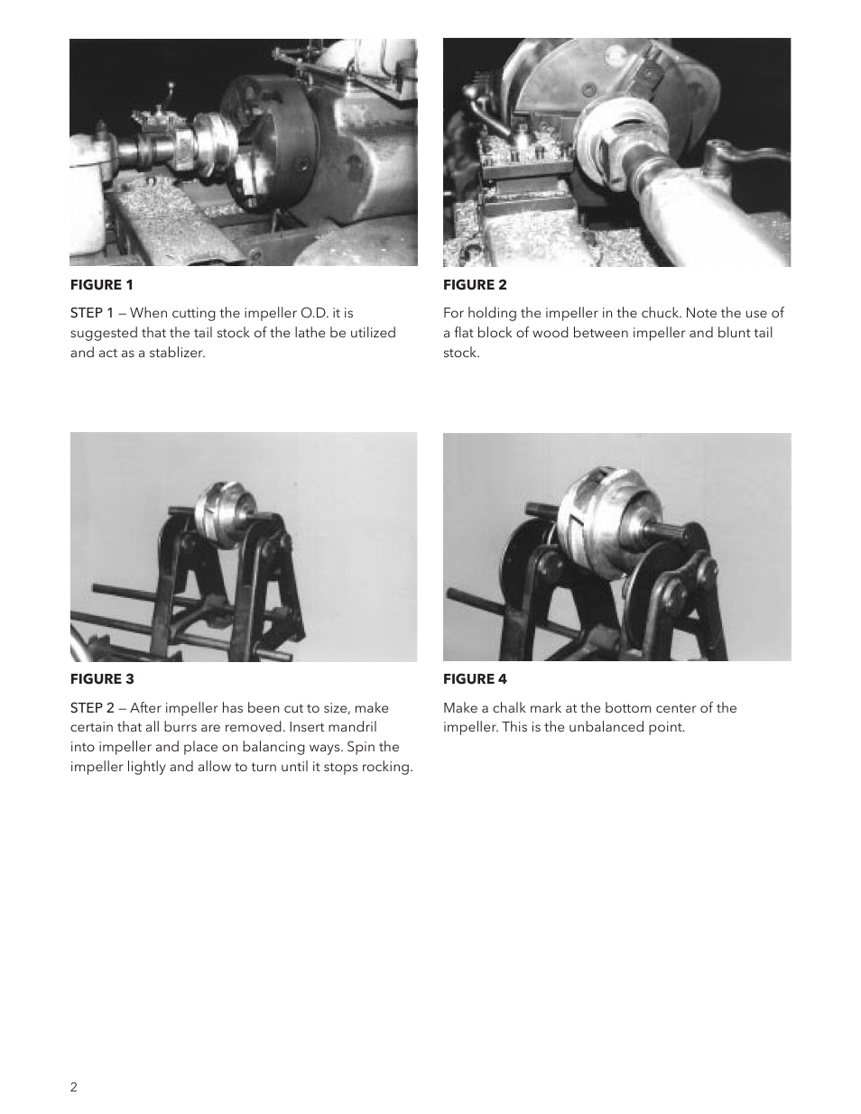 Xylem P2000516 Marlow Series Impeller Static Balancing Instructions User Manual | Page 2 / 4