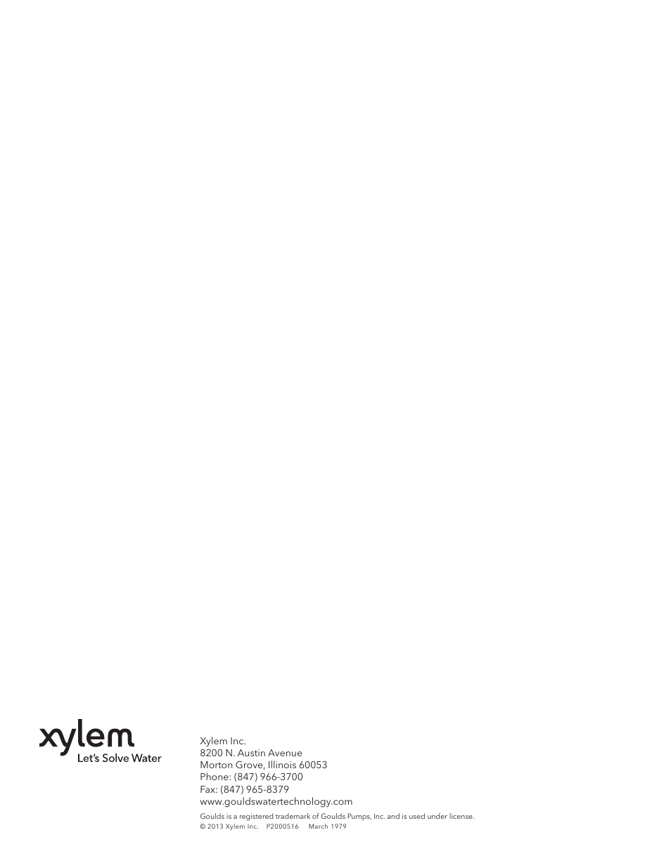 Xylem P2000516 Marlow Series Impeller Static Balancing Instructions User Manual | Page 4 / 4