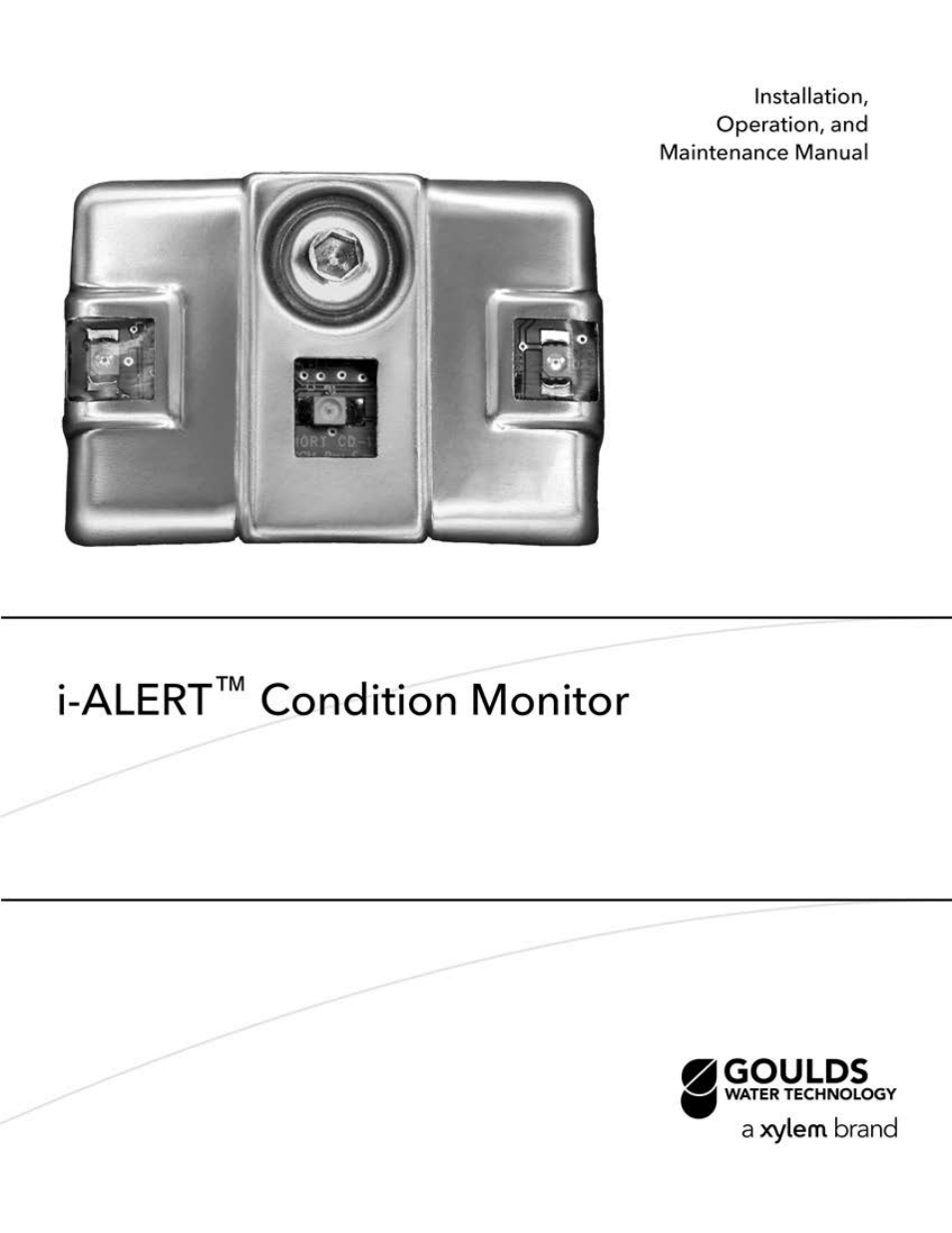 Xylem P2000714B i-ALERT Condition Monitor User Manual | 18 pages