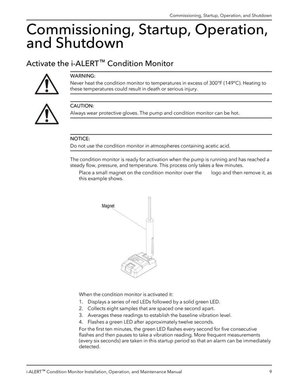 P2000714b-9 | Xylem P2000714B i-ALERT Condition Monitor User Manual | Page 11 / 18