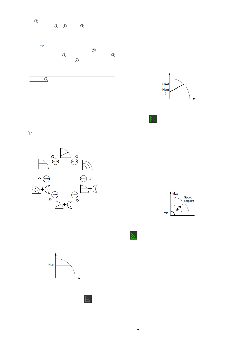 Ar. 4.3.3, 3 control modes, 4 special functions | Xylem ECOCIRC XL, XLplus Electronic drive User Manual | Page 10 / 25