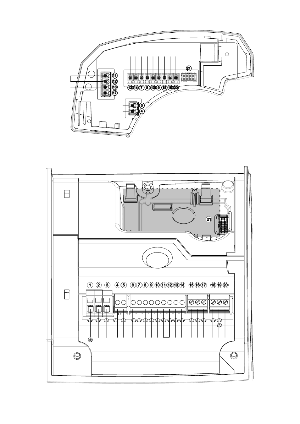 Figure 9, Figure 8 | Xylem ECOCIRC XL, XLplus Electronic drive User Manual | Page 21 / 25