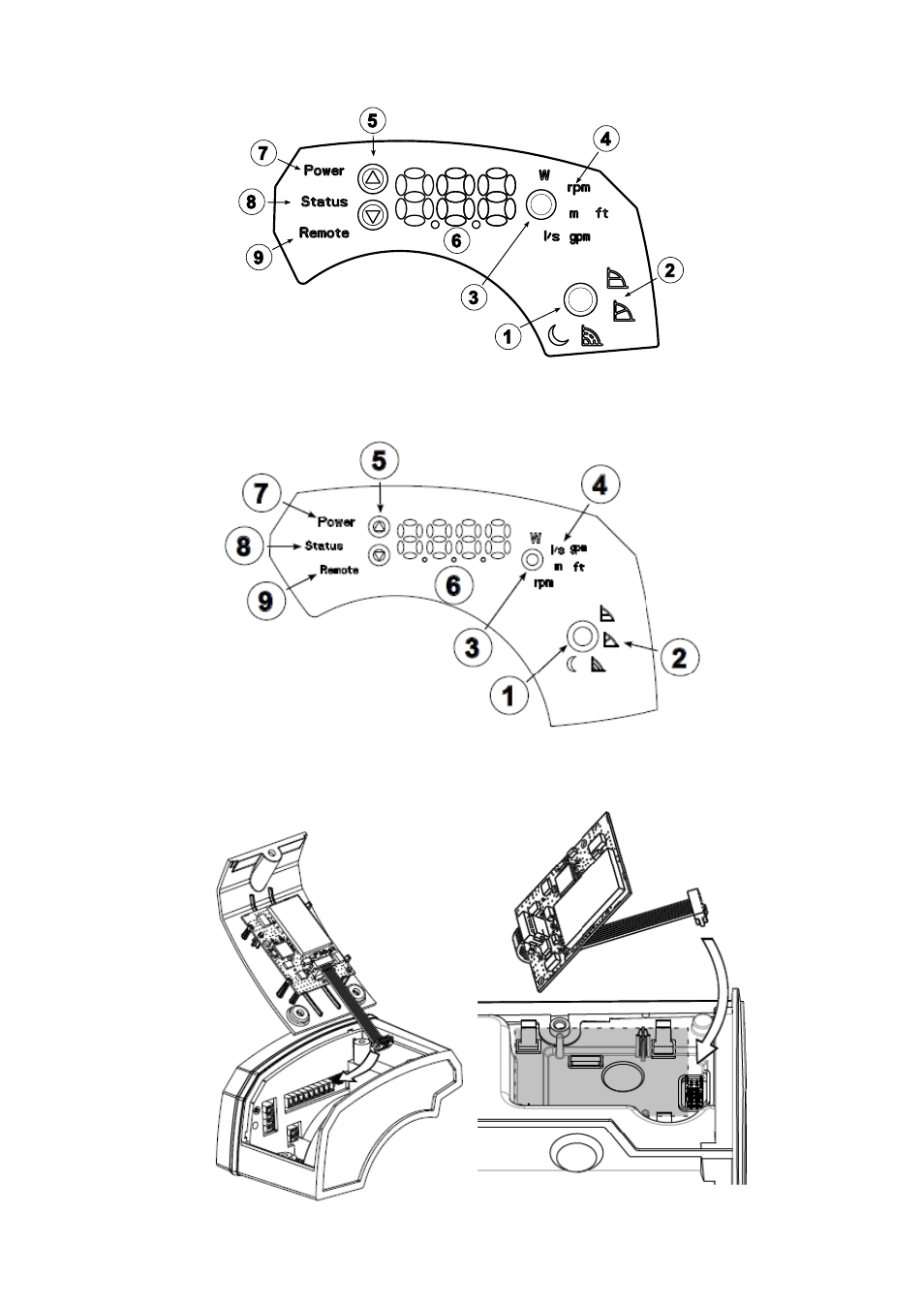 Figure 12, Figure 10, Figure 11 | Xylem ECOCIRC XL, XLplus Electronic drive User Manual | Page 22 / 25