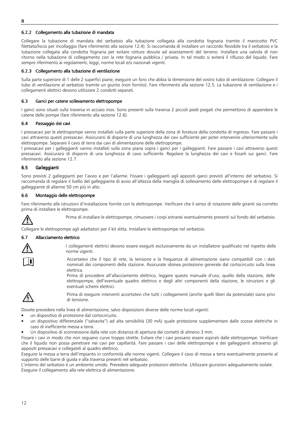 Xylem MAXIBOX PLUS User Manual | Page 12 / 100