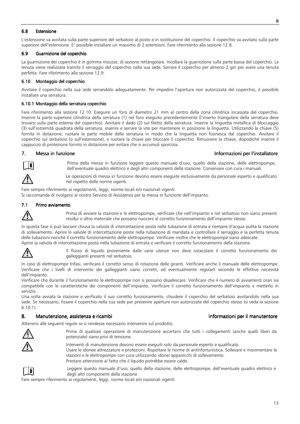 Xylem MAXIBOX PLUS User Manual | Page 13 / 100