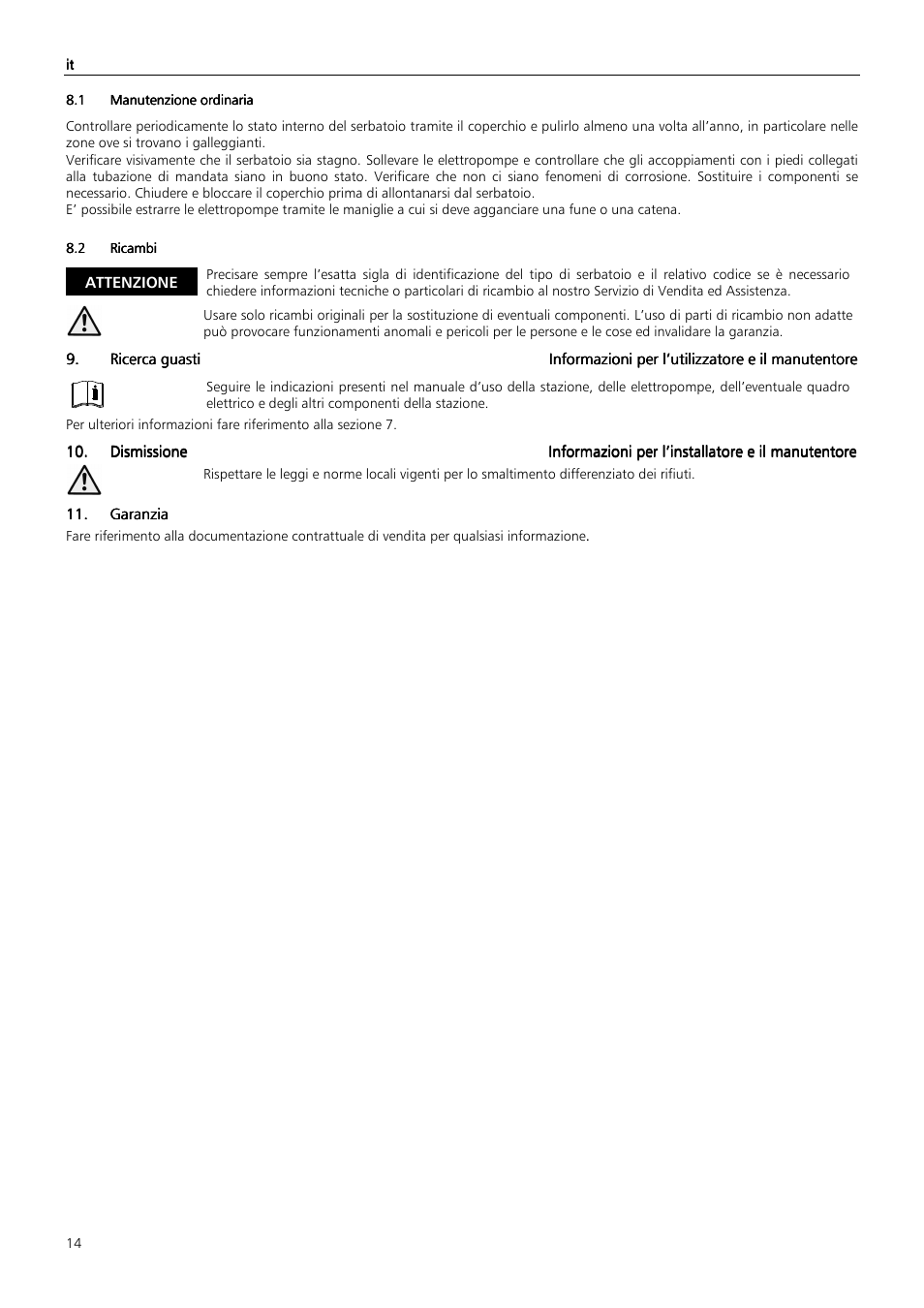 Xylem MAXIBOX PLUS User Manual | Page 14 / 100