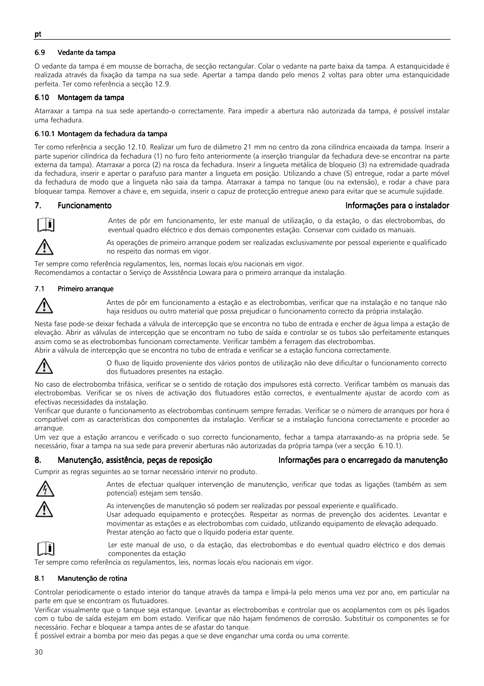 Xylem MAXIBOX PLUS User Manual | Page 30 / 100