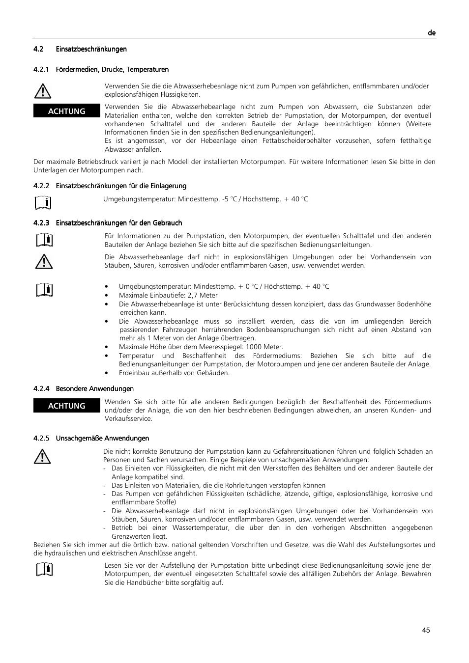 Xylem MAXIBOX PLUS User Manual | Page 45 / 100