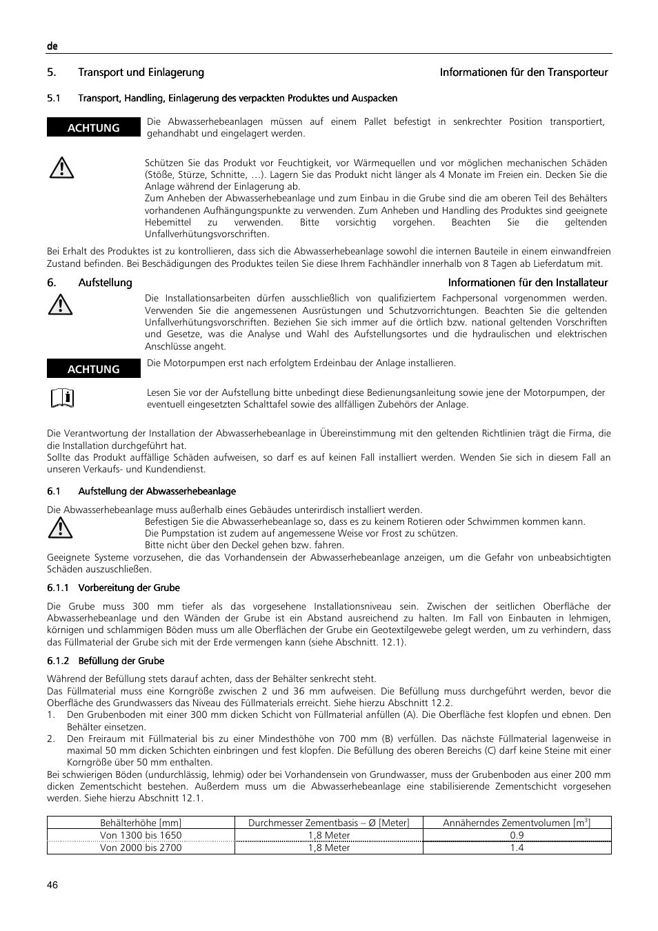 Xylem MAXIBOX PLUS User Manual | Page 46 / 100