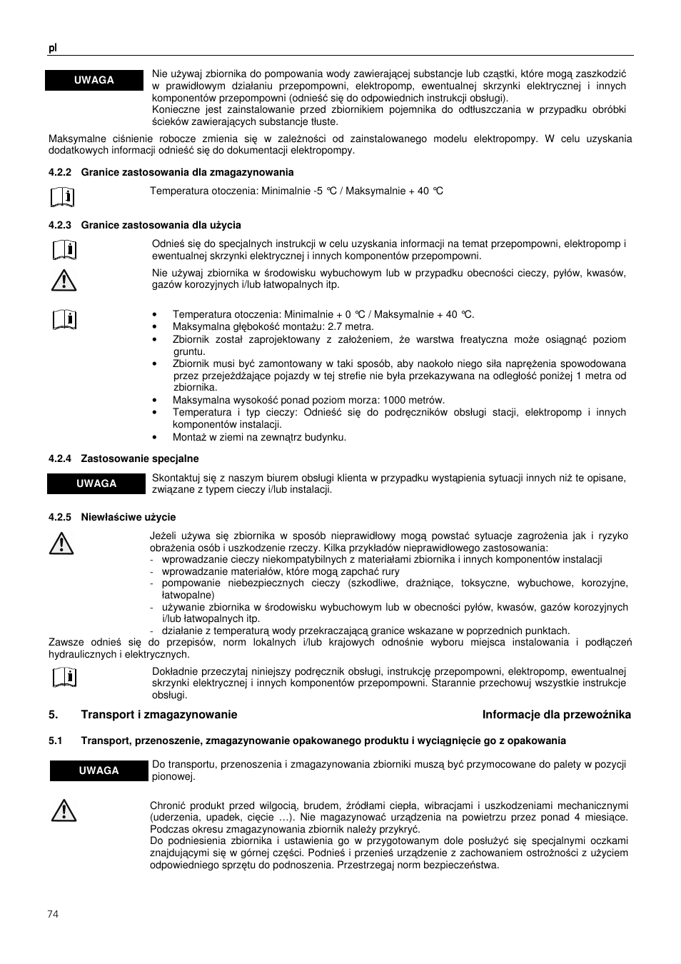 Xylem MAXIBOX PLUS User Manual | Page 74 / 100