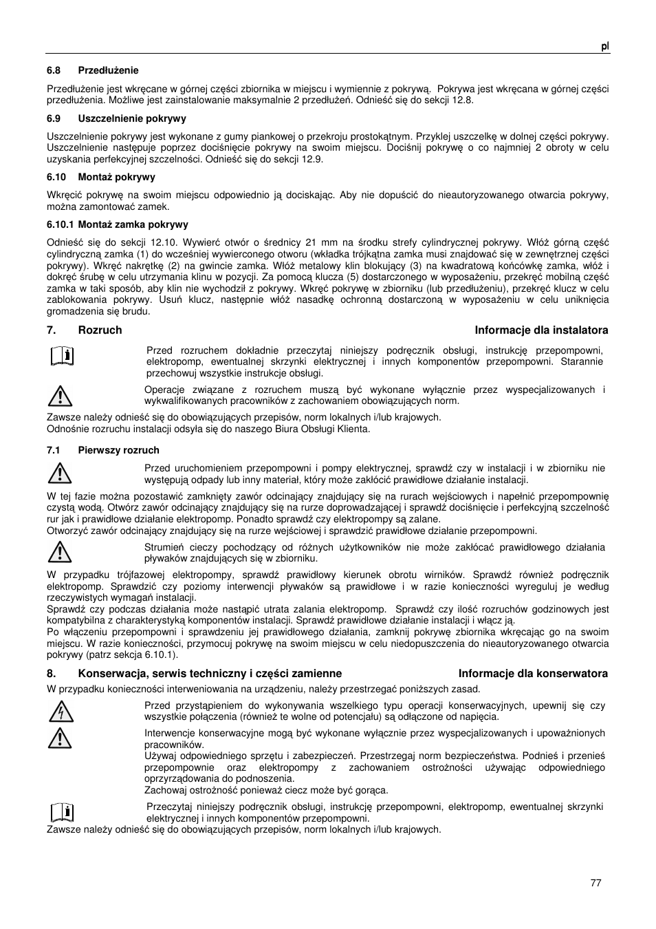 Xylem MAXIBOX PLUS User Manual | Page 77 / 100