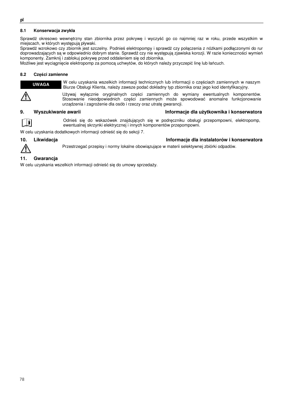 Xylem MAXIBOX PLUS User Manual | Page 78 / 100