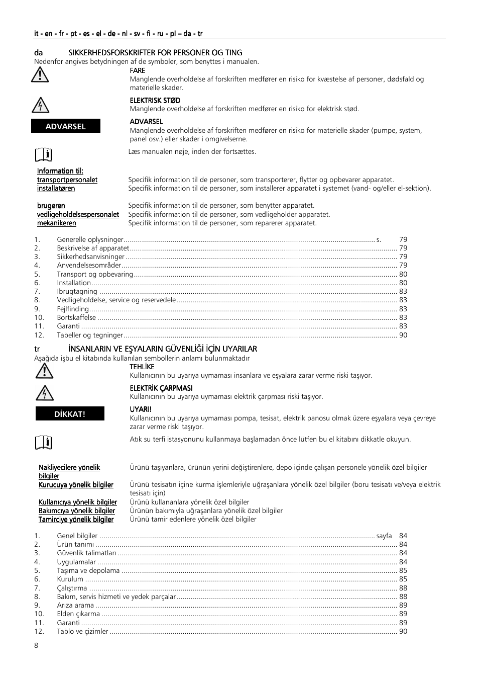 Xylem MAXIBOX PLUS User Manual | Page 8 / 100