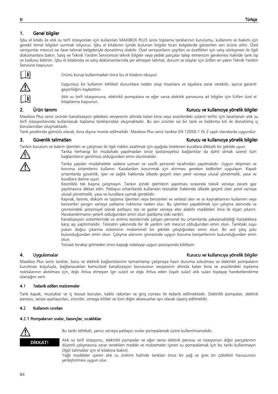 Xylem MAXIBOX PLUS User Manual | Page 84 / 100