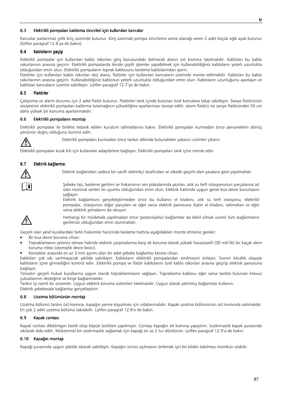 Xylem MAXIBOX PLUS User Manual | Page 87 / 100