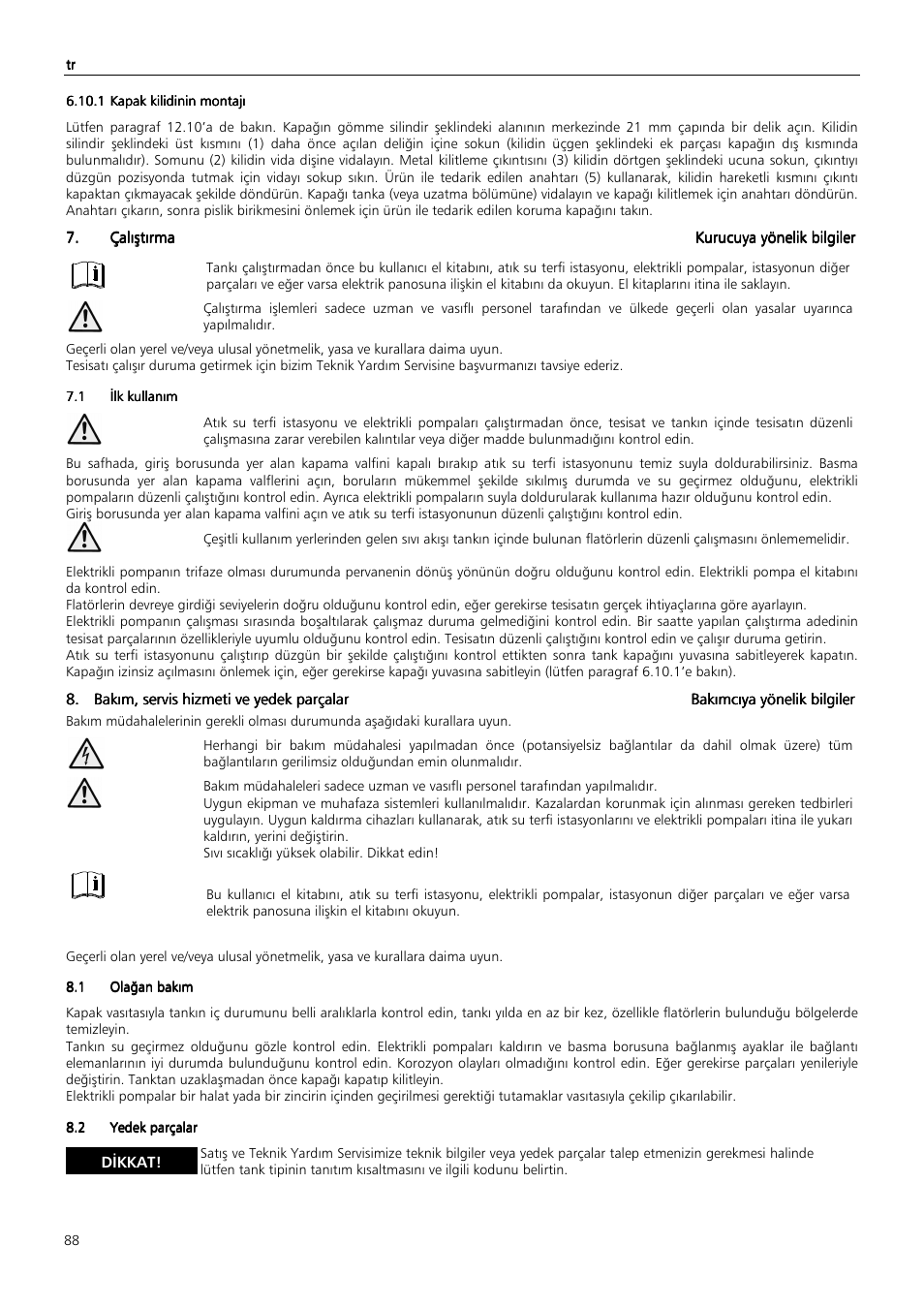 Xylem MAXIBOX PLUS User Manual | Page 88 / 100