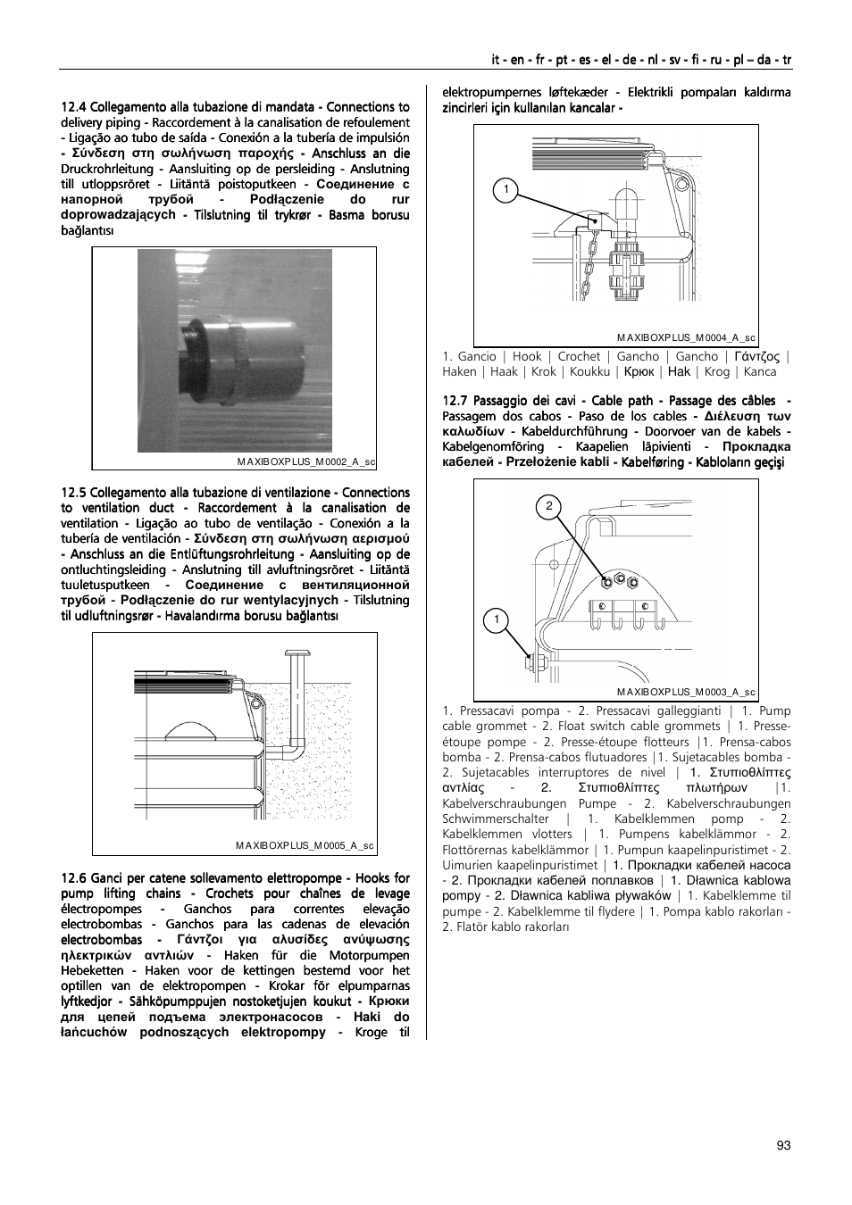 Xylem MAXIBOX PLUS User Manual | Page 93 / 100