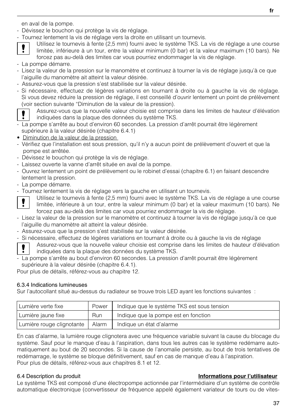 Xylem TEKNOSPEED User Manual | Page 37 / 120