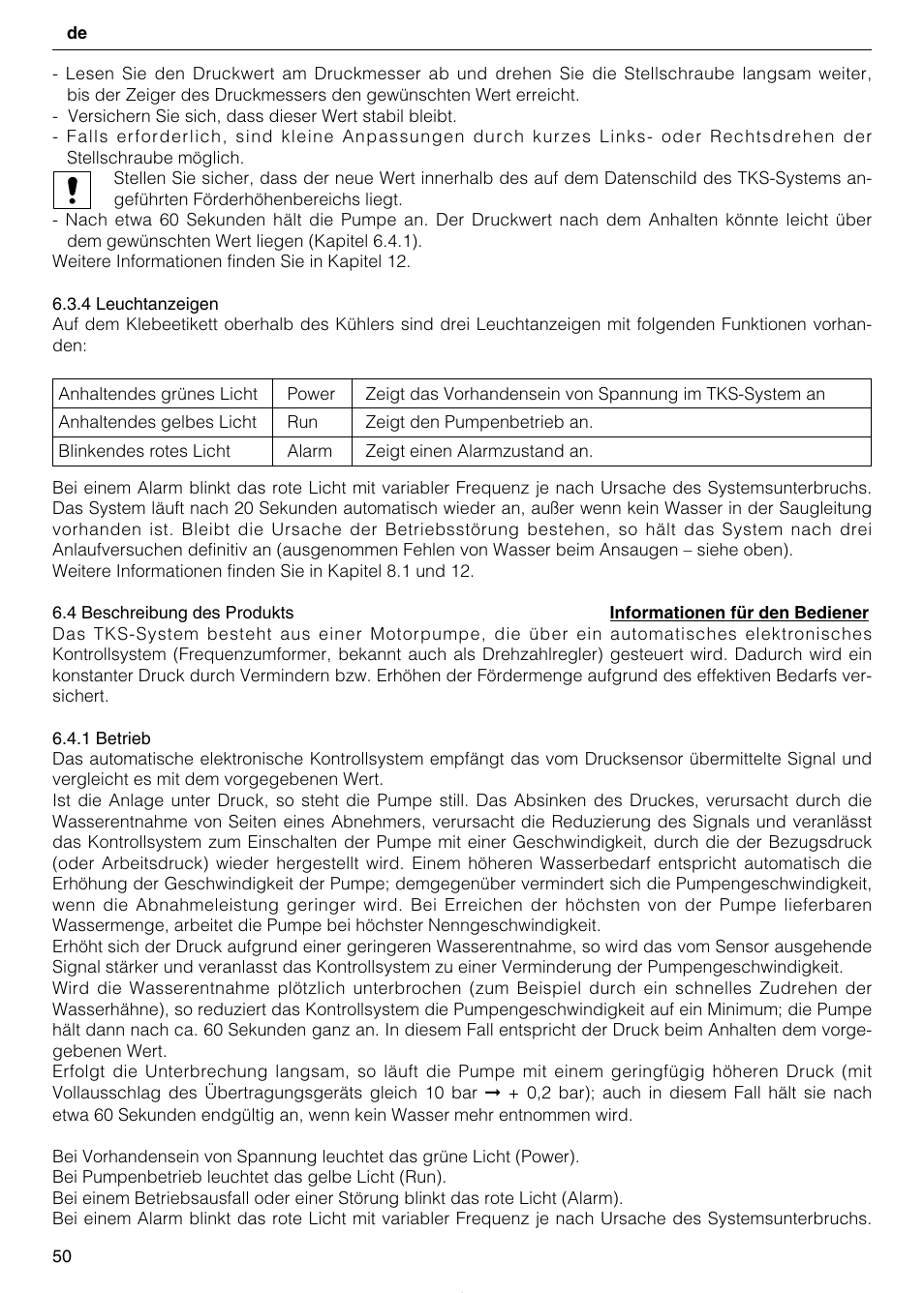 Xylem TEKNOSPEED User Manual | Page 50 / 120